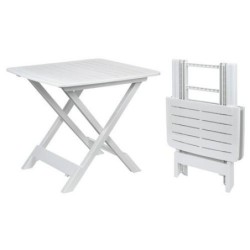 MESA PLEGABLE 80X72CM BLANCA TEVERE 042380010