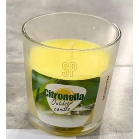 VELA CITRONELA EN VASO 8CM A87300120
