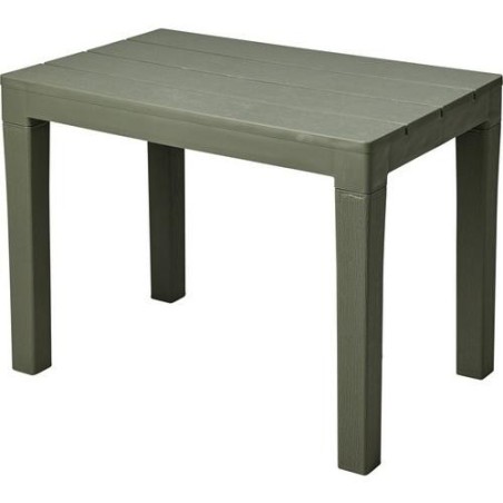 MESA AUXILIAR RESINA JARDIN 60X38CM ANTRACITA