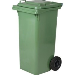 CONTENEDOR INDUSTRIAL MAIOL 120L CON RUEDAS VERDE