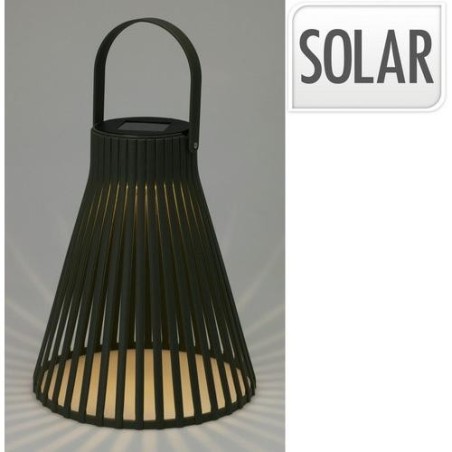 FAROL SOLAR JARDIN NEGRO 24CM CX2100740