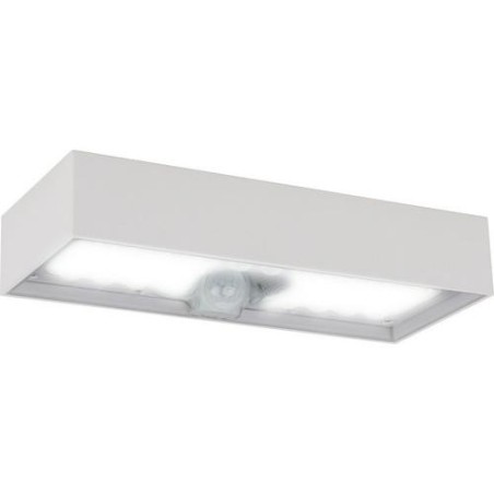 APLIQUE LADRILLO SOLAR 900LM 6W 3000K PARED BLANCO