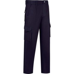 PANTALON STRETCH MULTIBOLSILLOS L9000 AZUL T-44