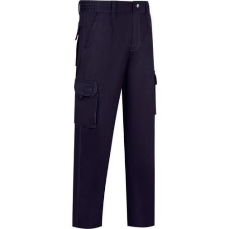 PANTALON STRETCH MULTIBOLSILLOS L9000 AZUL T-46