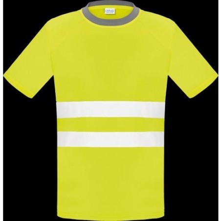 CAMISETA A.V. AMARILLO MANGA CORTA L3000 XXL