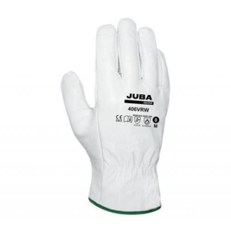 GUANTE FLOR VACUNO GRIS TALLA 8 B406VRW PAR