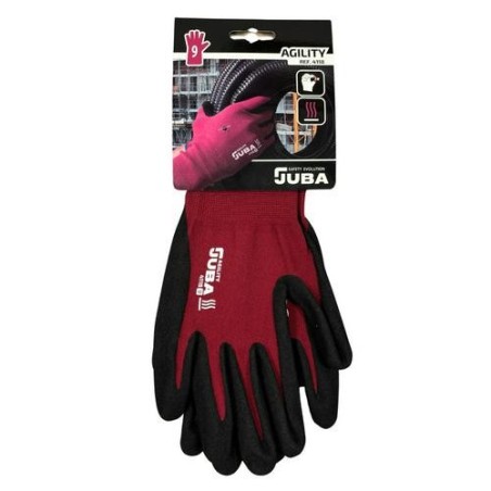 GUANTE NITRILO AGILITY 7/S GRANATE (H4118/7)