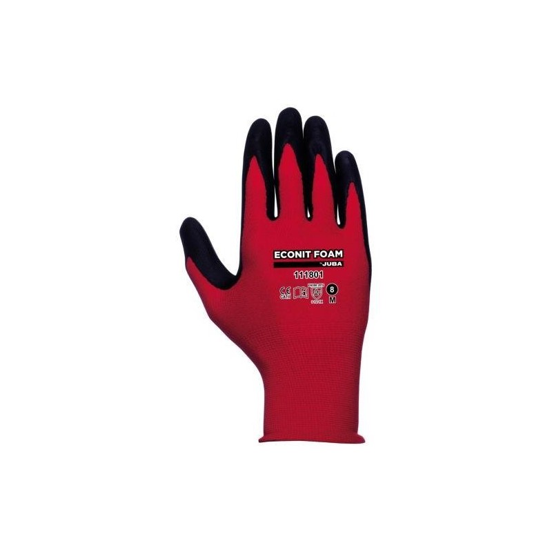 GUANTE ECONIT FOAM NYLON+NITRILO H111801/08