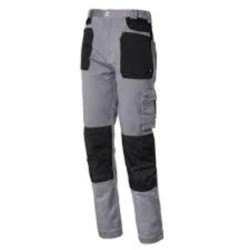 PANTALON STRETCH EN CAJA GRIS/NEGRO L  8730B
