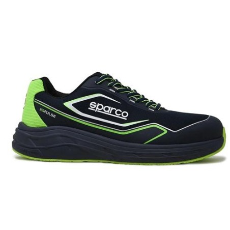 ZAPATO SEG. ESD S1PS IMPULSE WILLEN NEG/VERD T-36