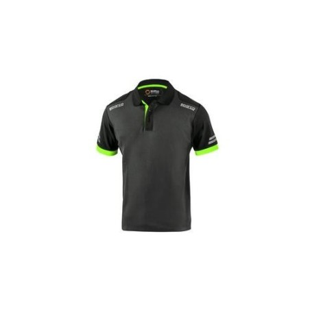 POLO TOLEDO M/CORTA GRIS VERDE T-3XL