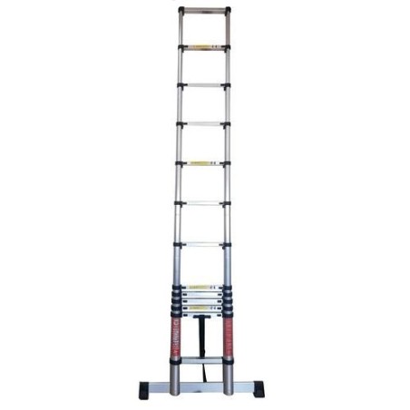 ESCALERA TELESCOPICA PLEGABLE TUBIKA 14 PELDAÑOS