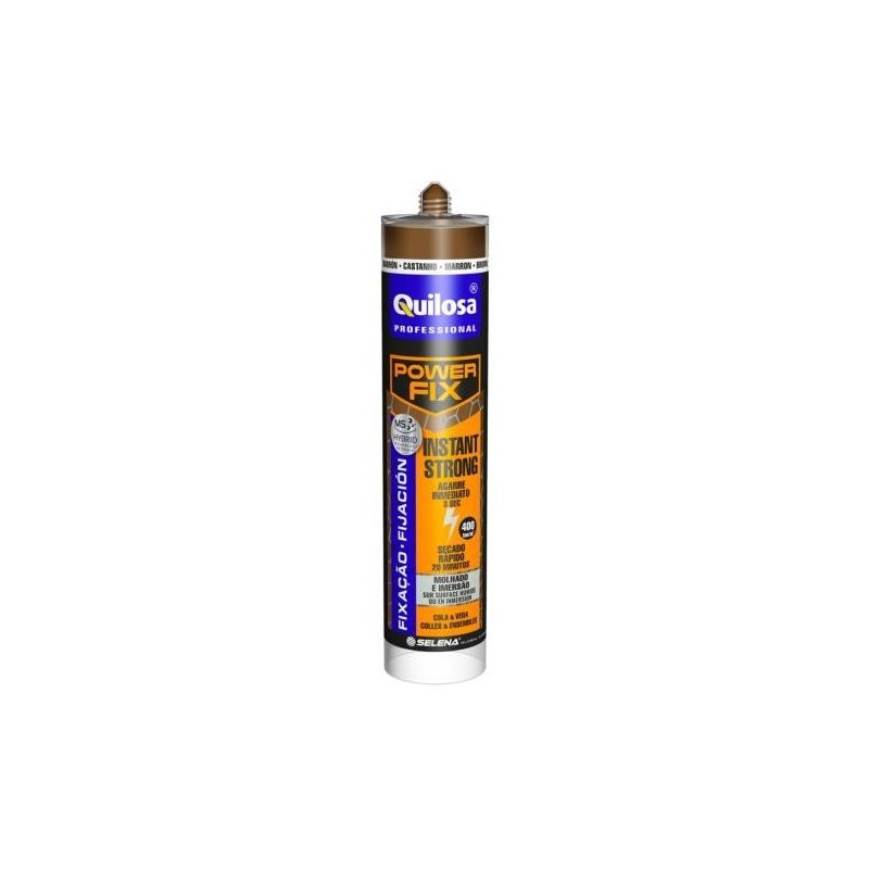 ADHESIVO MS POWER FIX INSTANT STRONG MARRON 33415