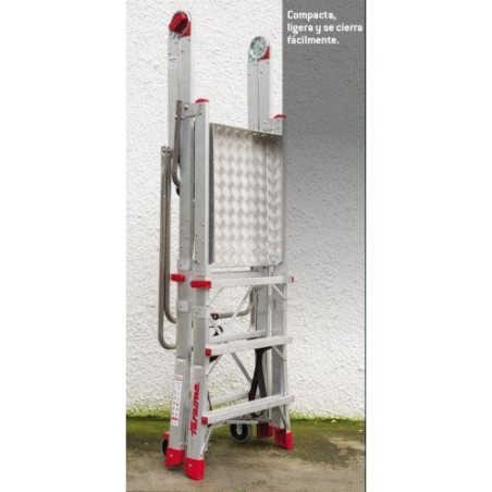 ESCALERA CON PLATAFORMA 5 PELDAÑOS  PLS5