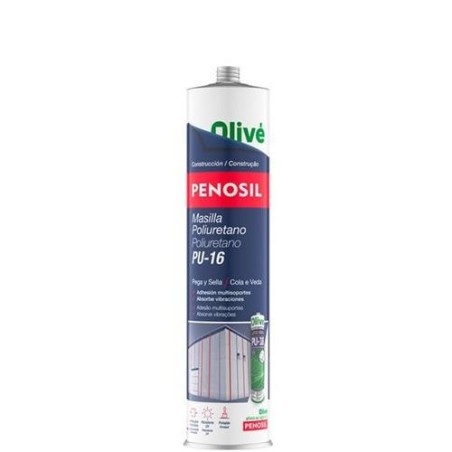 MASILLA DE POLIURETANO PU-16 BLANCO CARTUCHO 300ML