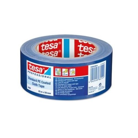 CINTA AMERICANA EXTRAFUERTE AZUL 25M X 50MM