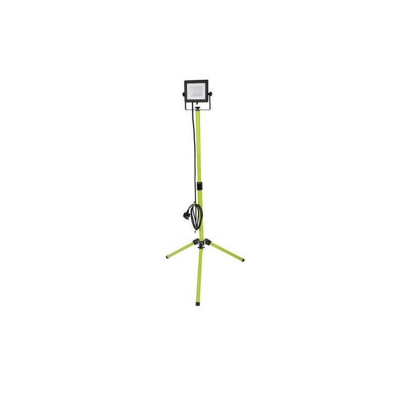PROYECTOR LED C/TRIPODE ECO NEGRO 4000LM 50W 5000K
