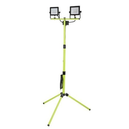 PROYECTOR LED DOBLE TRIPODE ECO NEGRO 2400LM 2X30W
