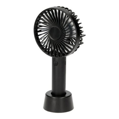 MINI VENTILADOR MANO BALU USB RECARG NEGRO DC 5V
