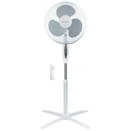 VENTILADOR PIE NAMETIL C/MANDO Y TEMP 43CM 45W BL