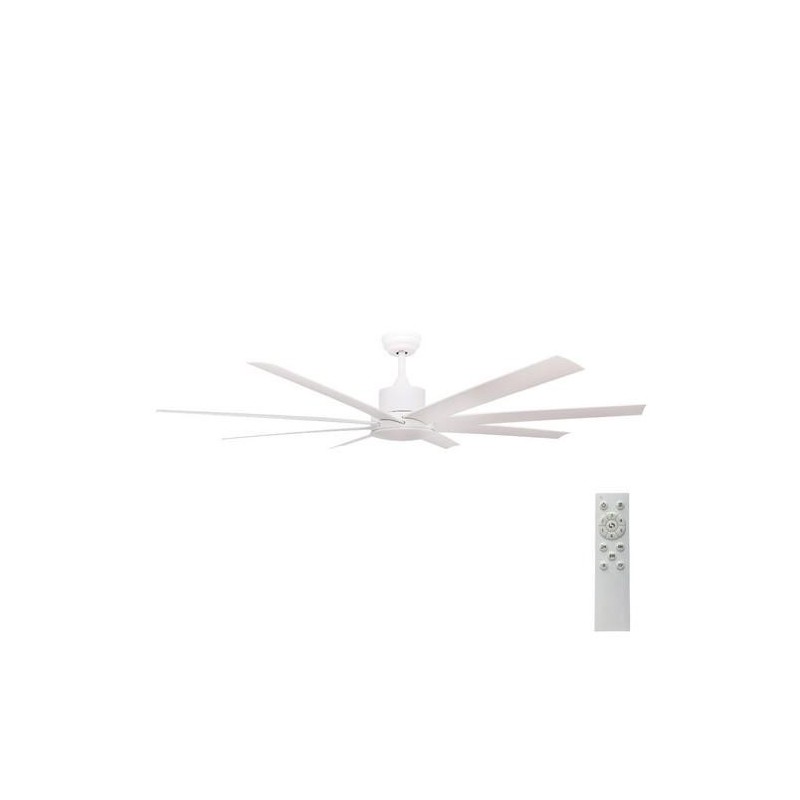 VENTILADOR TECHO DIONGO MANDO Ø165 DC 220-240v BL
