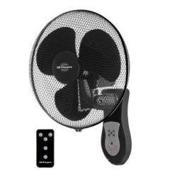 VENTILADOR DE PARED 40CM 40W NEGRO WF 0243