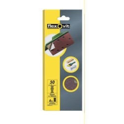 HOJA LIJA VELGRIP 93X230 8 AGUJEROS MEDIO 10 UDS