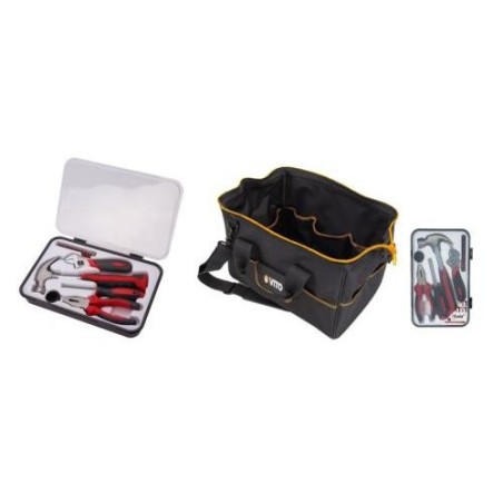 KIT HERRAMIENTAS MALETA VITO C/17PZAS.VIBPF+ITCF17