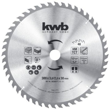 SIERRA CIRCULAR HM 300X30 Z48 49593059