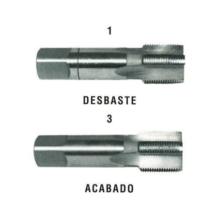 MACHO ACERO CARBONO GAS D-5157 3/8X19