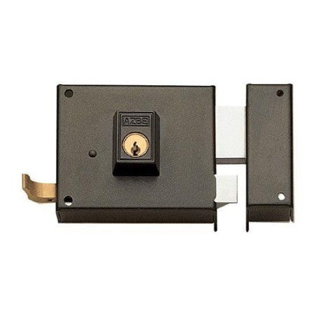 CERRADURA SOBREPONER 125-A PINTADA 140 IZDA. RDO.