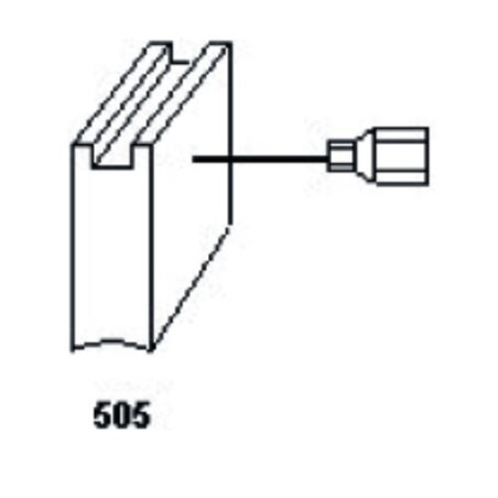 JUEGO ESCOBILLAS PVC BOSCH 1.607.014.138 1152J