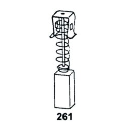 JUEGO ESCOBILLAS PVC MAKITA CB-419 0861J