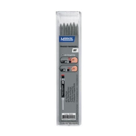 MINAS DE RECAMBIO TRADES-MARKER DRY (X6 GRAFITO)