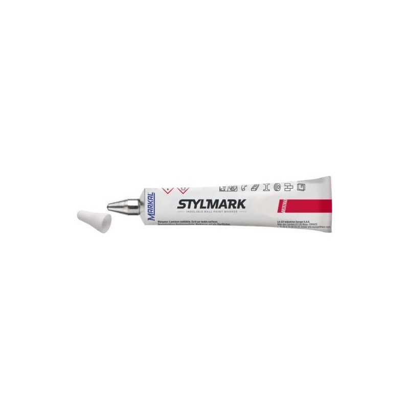 TUBO DE PINTURA STYLMARK 3MM BLANCO