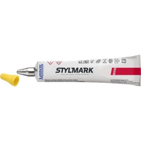 TUBO DE PINTURA STYLMARK 3MM AMARILLO