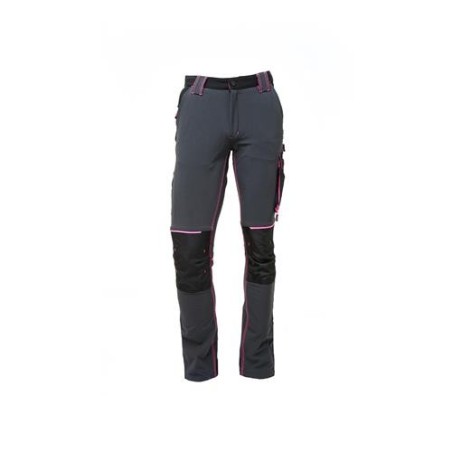 PANTALON MUJER SLIM FIT LADY GREY FUCSIA/CARB T.M